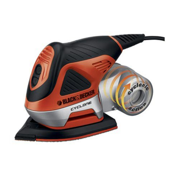 Black and Decker CYCLONE CYMS1000 Manual De Instrucciones