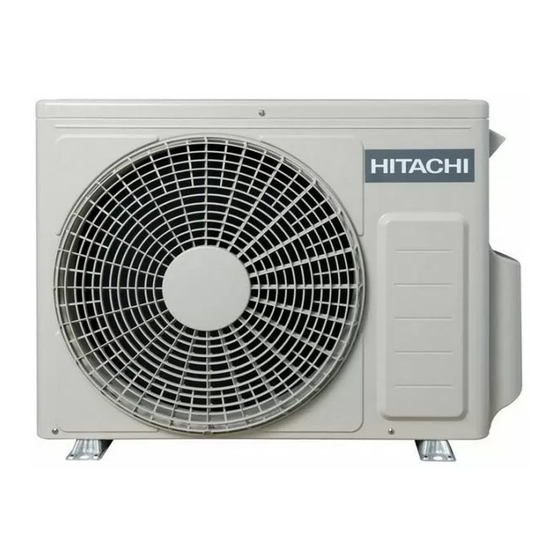 Hitachi airHome RAC-DJ18WHAE Manual De Instalación