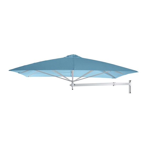 Umbrosa PARAFLEX CLASSIC Manual De Instrucciones