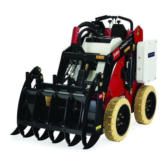 Toro e-Dingo 500 22218 Manuales