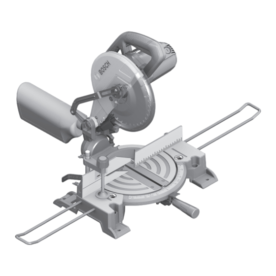 Bosch GCM 10 MX Professional Manual Original