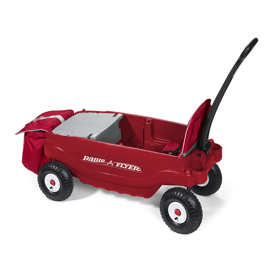 Radio Flyer Ultimate Comfort Wagon 3182X Manual De Instrucciones