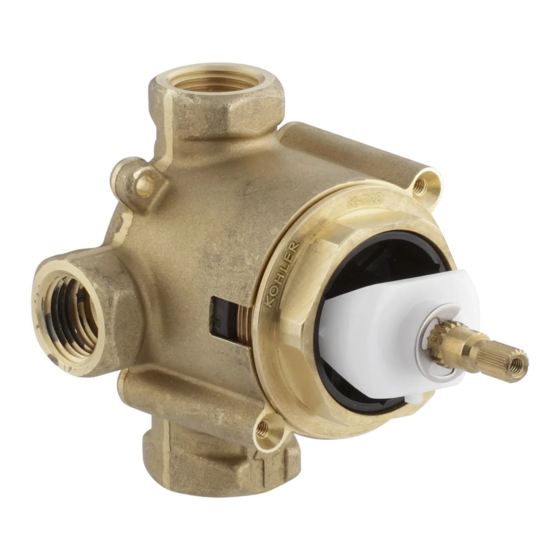 Kohler K-728 Guía De Instalación Rápida