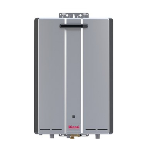 Rinnai RUR199i Manual De Instalación Y Operación