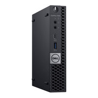 Dell OptiPlex 3040M Manual Del Propietário