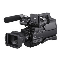 Sony HXR-MC2000E Manual De Instrucciones