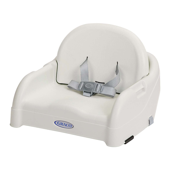 Graco Toddler Booster Manual Del Propietário