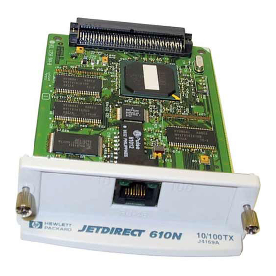 HP jetdirect 615n Guía De Instalación Del Hardware