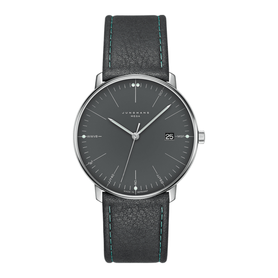 Junghans MEGA Manual De Usario