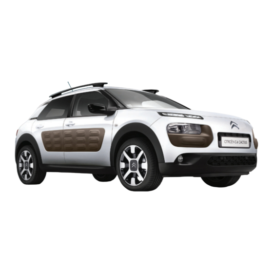 CITROEN C4 CACTUS Manuales