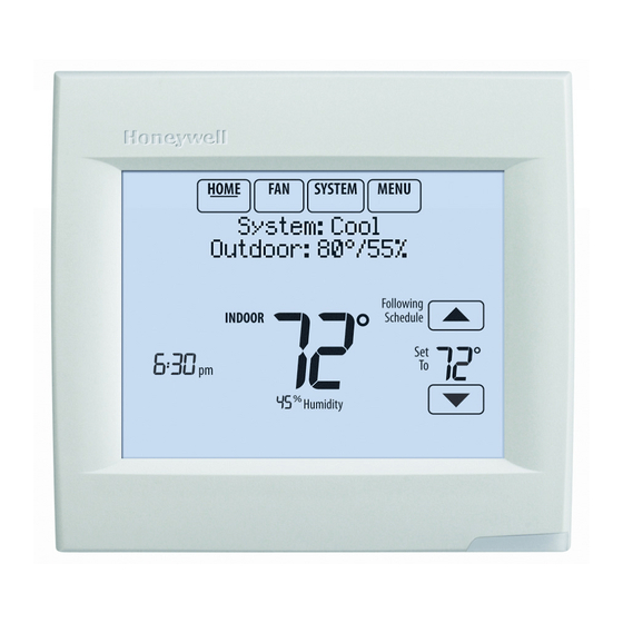 Honeywell Home VisionPRO 8000 Smart Guia De Instalacion