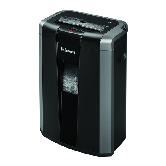 Fellowes POWERSHRED 76Ct Manual De Instrucciones