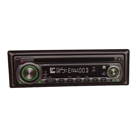 Kenwood KDC-334SA Manual De Instrucciones