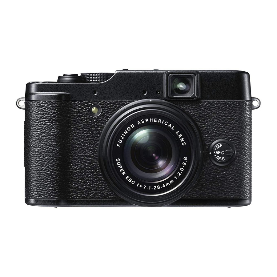 FujiFilm X10 Manual Del Usuario