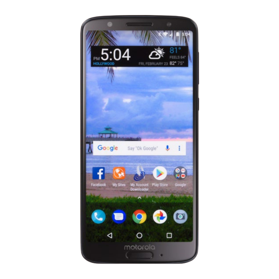 Motorola moto g6 Manual Del Usuario