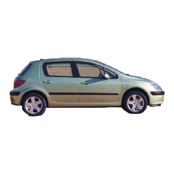 PEUGEOT 307 Manuales