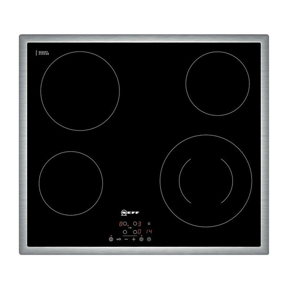 NEFF T1B22 Serie Manual De Usuario