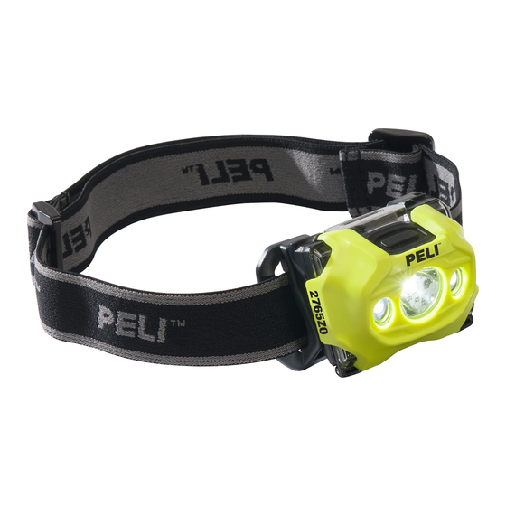 PELI 2765Z0 Manual De Instrucciones