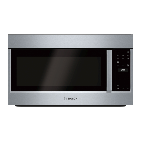 Bosch HMV5052U Manual De Uso Y Cuidado