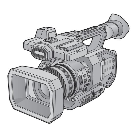 Panasonic AG-DVX200EJ Instrucciones De Funcionamiento