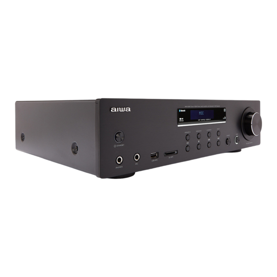 Aiwa AMU-120BT Manual De Instrucciones