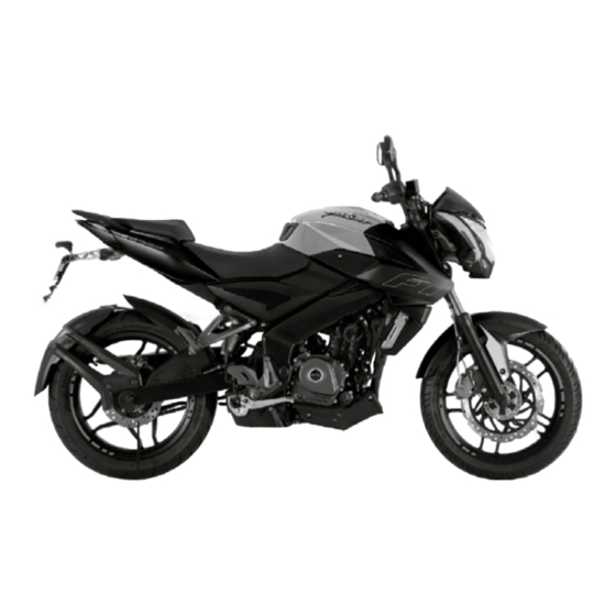 Bajaj PULSAR NS 200 FI Manuales