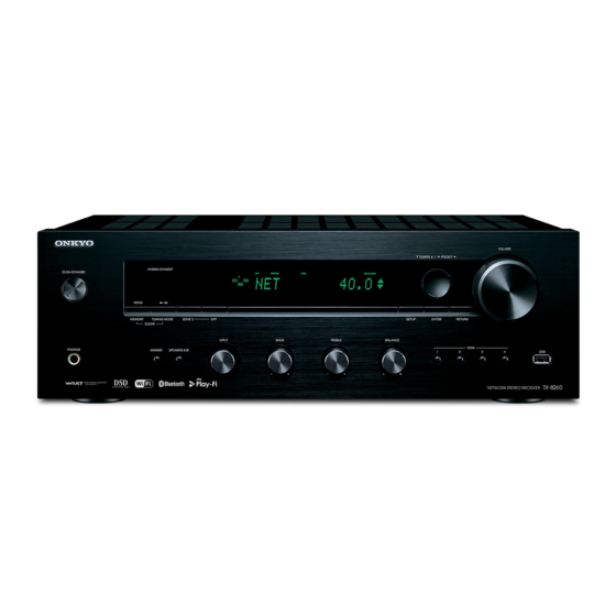 Onkyo TX-8260 Manual De Instrucciones