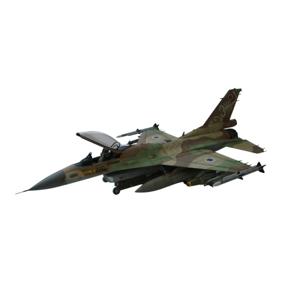 Italeri F-16 C Fighting Falcon 840 Manual Del Usuario