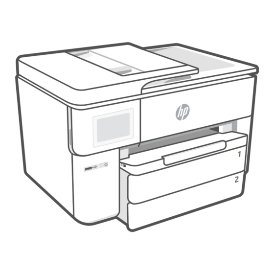 HP OfficeJet Pro 9730 Serie Guía De Referencia