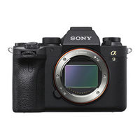 Sony ILCE-9M2 Manual De Instrucciones