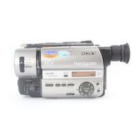 Sony Handycam Video Hi8 XR CCD-TR840E Manual De Instrucciones