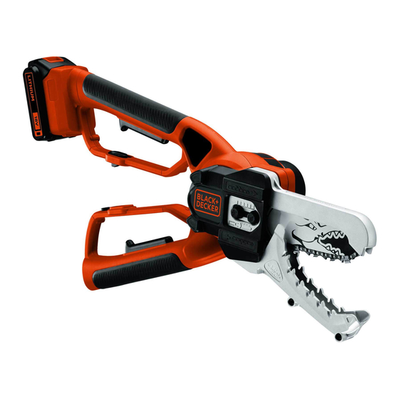 Black and Decker GKC1000 Manuales