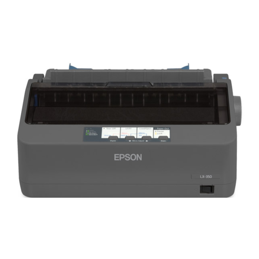 Epson LX Serie Manual De Usuario