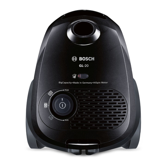 Bosch BGB2 Serie Instrucciones De Uso