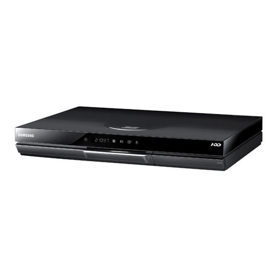 Samsung BD-D8900 Manual Del Usuario