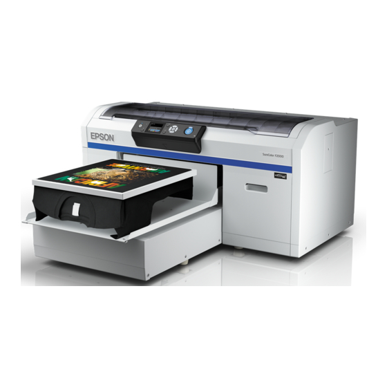 Epson SC-F2000 Series Manual De Usuario