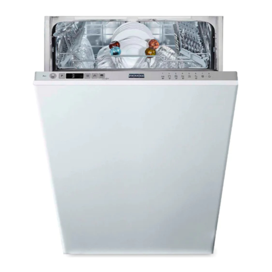 Franke FDW 4510 E8P A++ Manual De Usuario