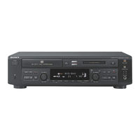 Sony MXD-D40 Manual De Instrucciones