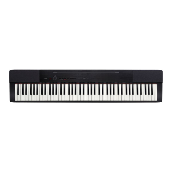 Casio Privia PX-150 Guia Del Usuario