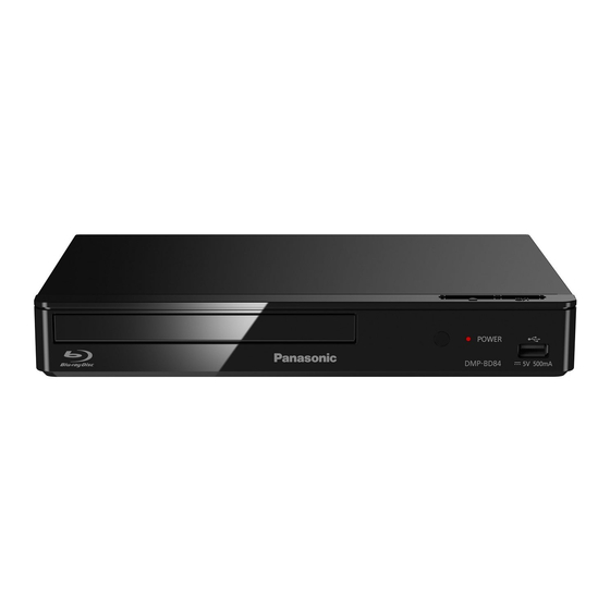 Panasonic DMP-BDT281 Instrucciones De Funcionamiento