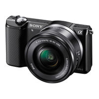 Sony ILCE-5000 Guia De Ayuda