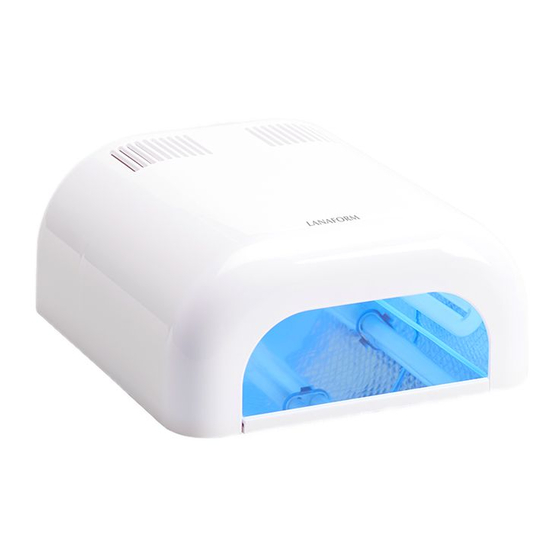 Lanaform Nail Dryer Manuales