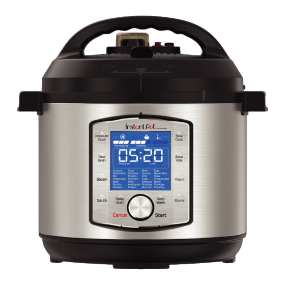 Instant Pot DUO EVO PLUS Manuales