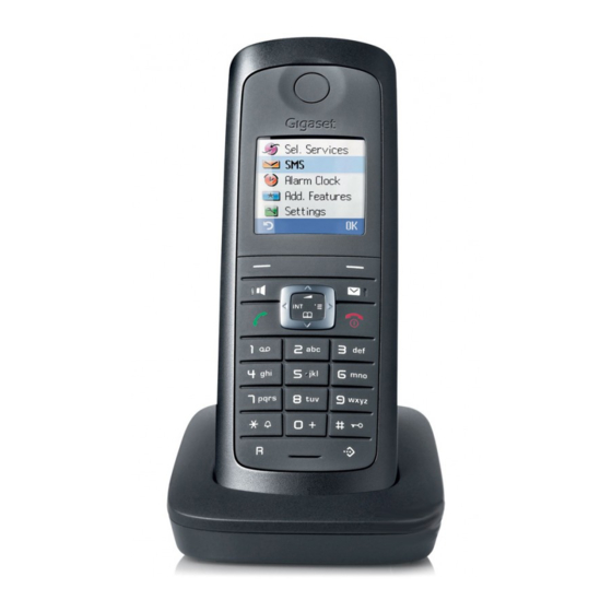 Gigaset E49H Manual Del Usuario