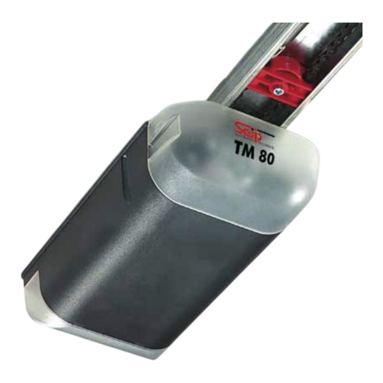 Seip TM 50 Instrucciones De Montaje Y Programación