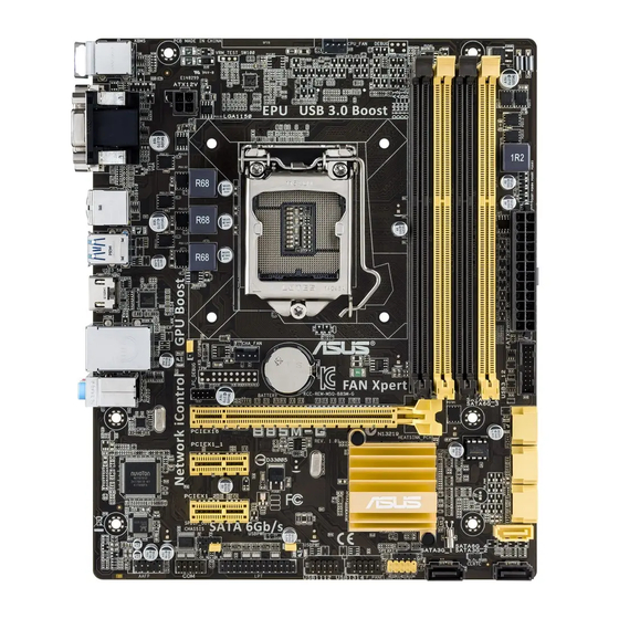 Asus B85M-G Manual De Instrucciones