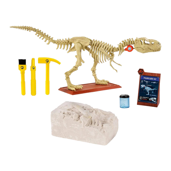 Mattel JURASSIC WORLD FTF12 Instrucciones