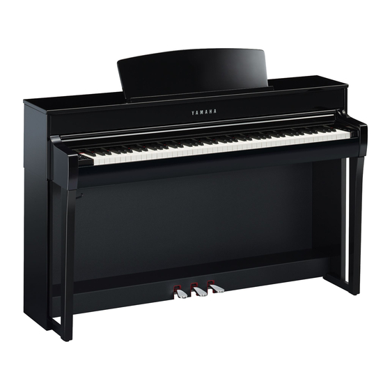 Yamaha Clavinova CLP- 785 Manual De Instrucciones