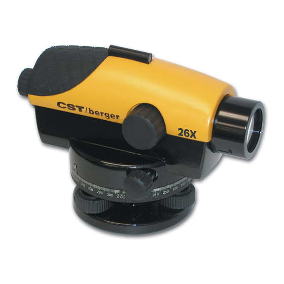 CST/BERGER SAL20N Manual De Instrucciones