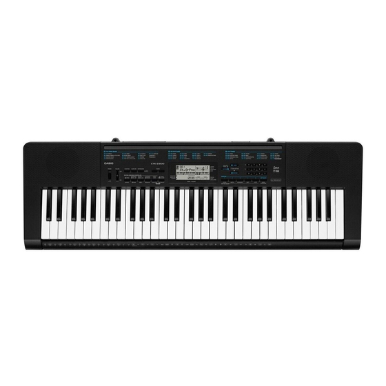 Casio CTK-2300 Guia Del Usuario